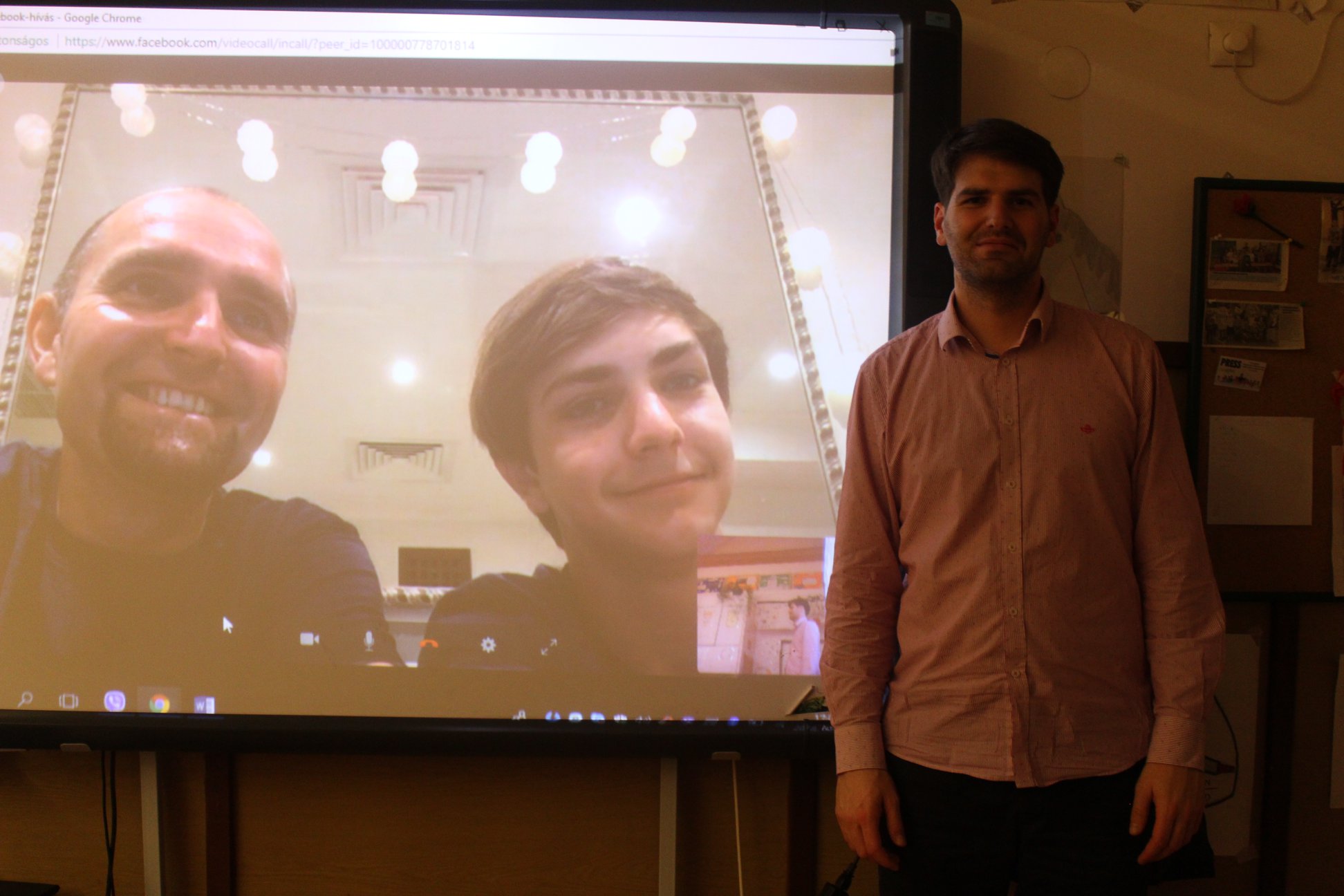 38. Cserepes Sándor Termelési és logisztikai igazgató és Cserepes Márton - Bahreinből 