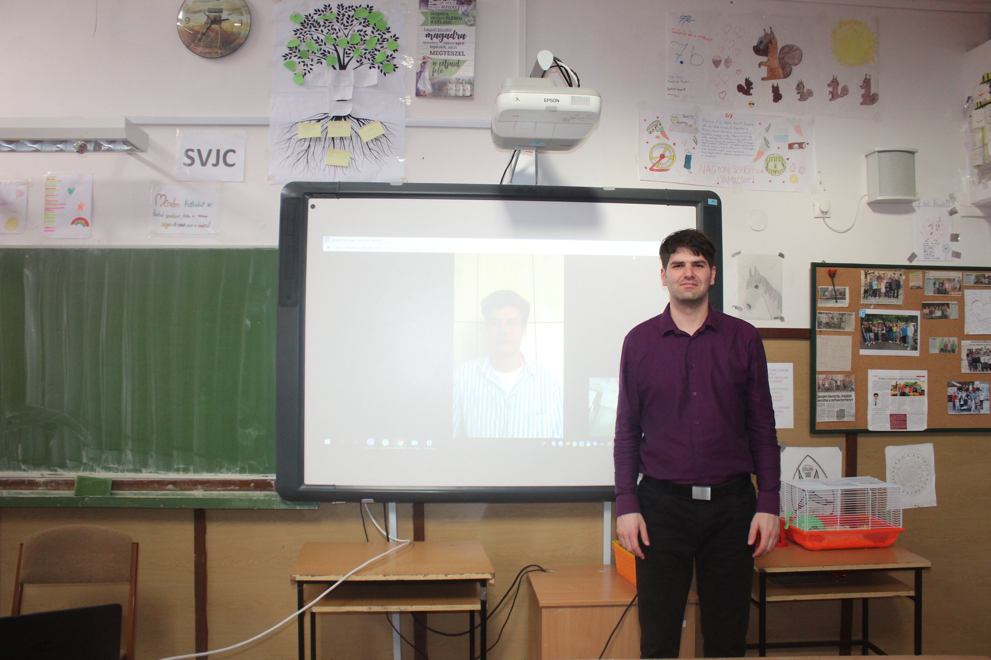 75. Hudi Dániel karikaturista 