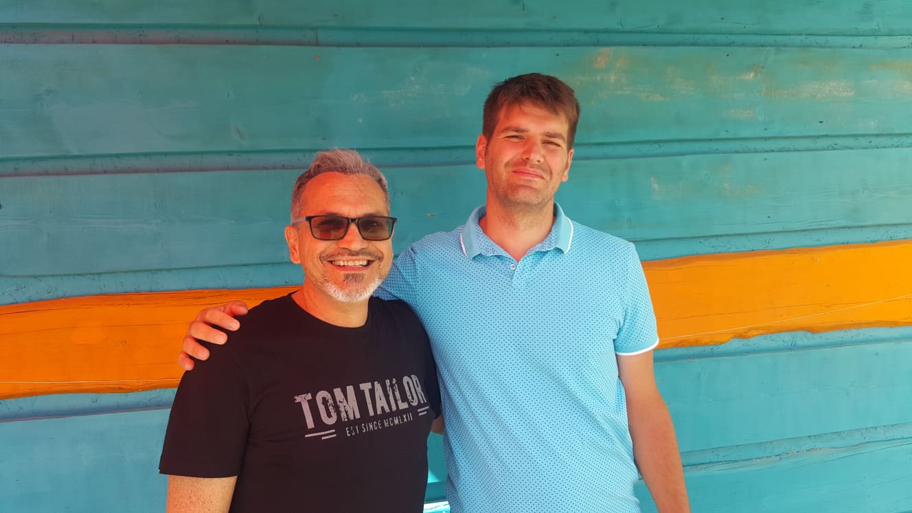 83. Szolnoki Péter zenész, énekes, zeneszerző, a Bon - Bon együttes énekese, fuvolistája - rendhagyó módon Szentendrén - 2019. július 5.